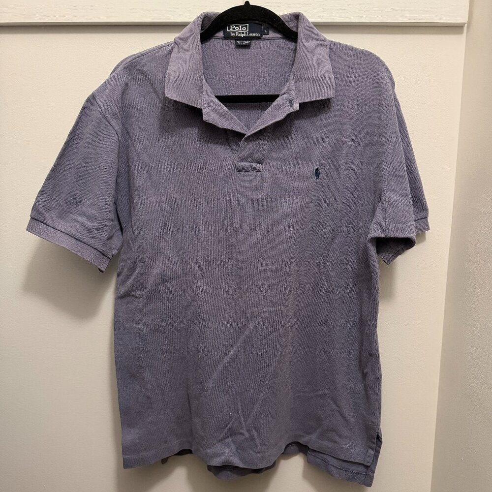 Ralph Lauren Men's Polo, Purple, Large